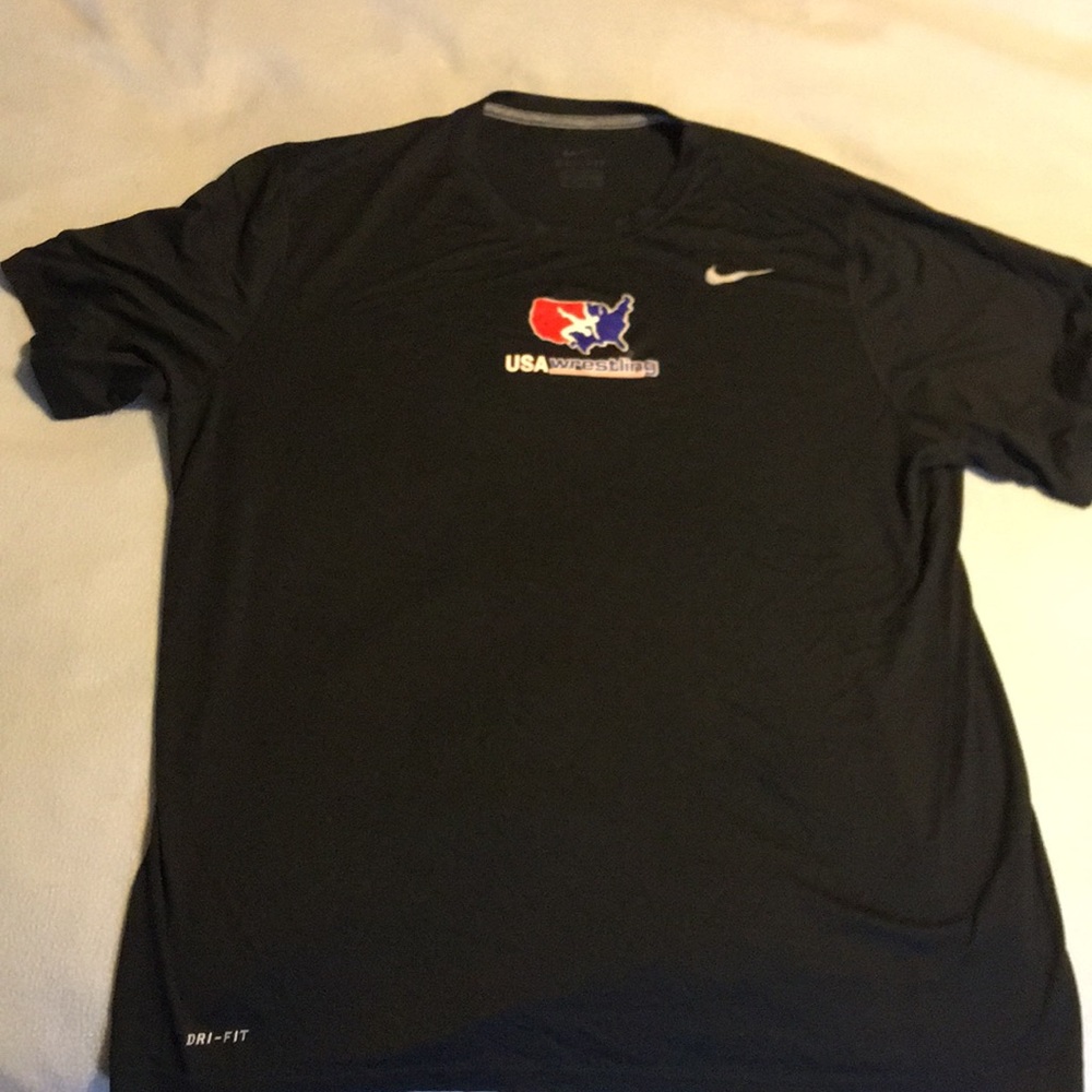 Nike USA wrestling shirt.
